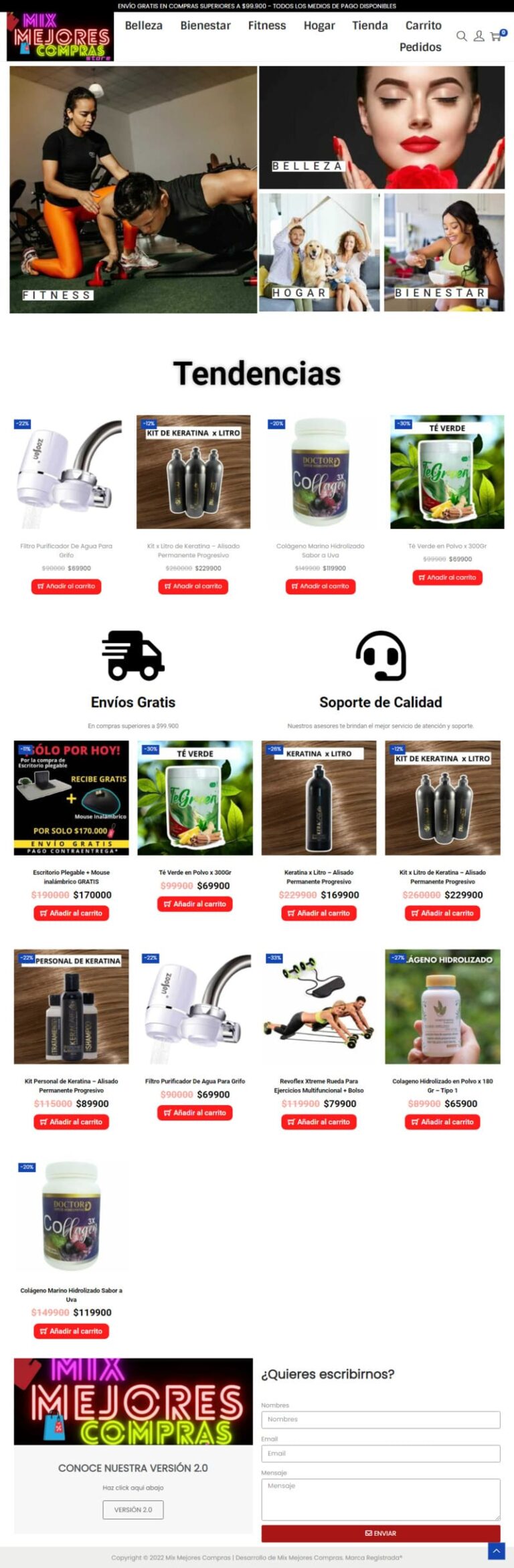 Tienda Virtual Mix Mejores Compras