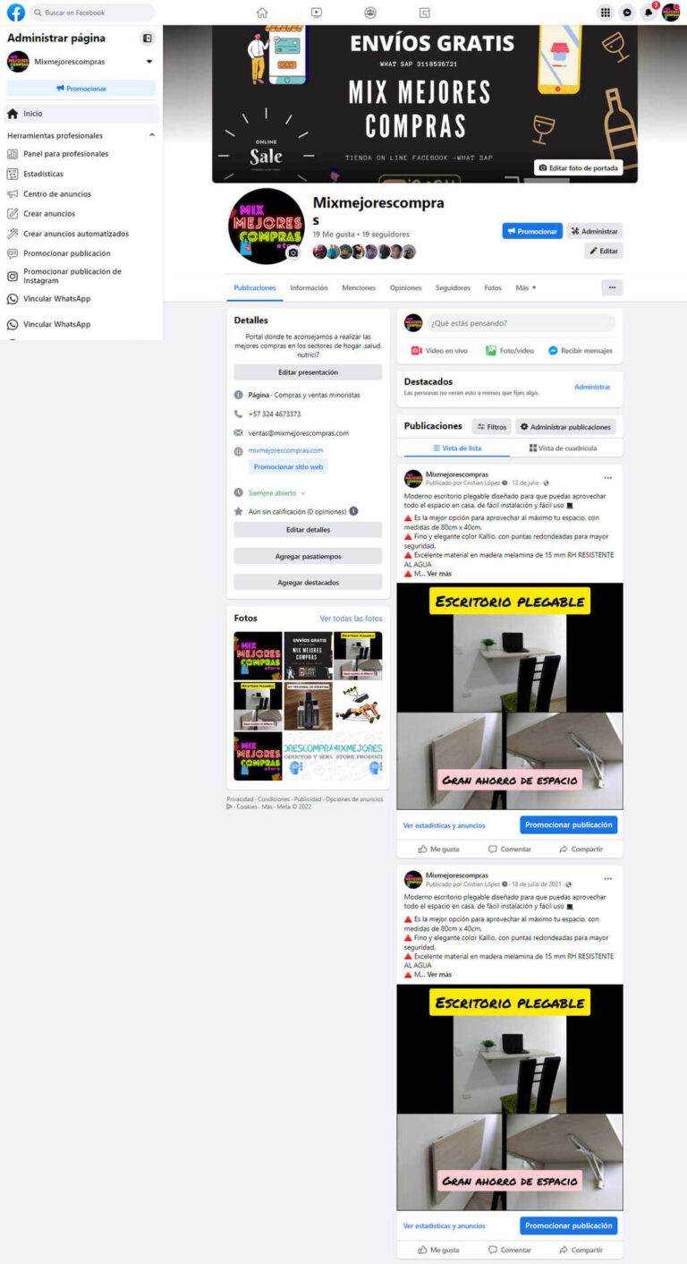 Fan Page Mix Mejores Compras